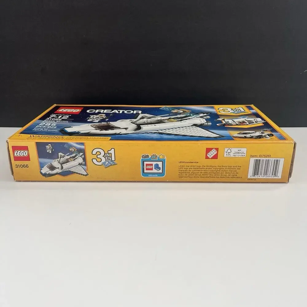 New Sealed 31066 Space Shuttle Explorer Creator 3 in 1 Rover Toy Building Set